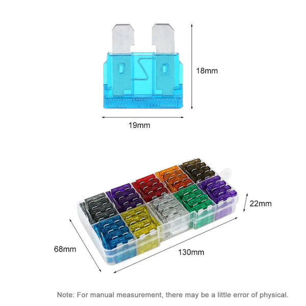 Road Emergency Fuse Kit - 100-Piece Automotive Set